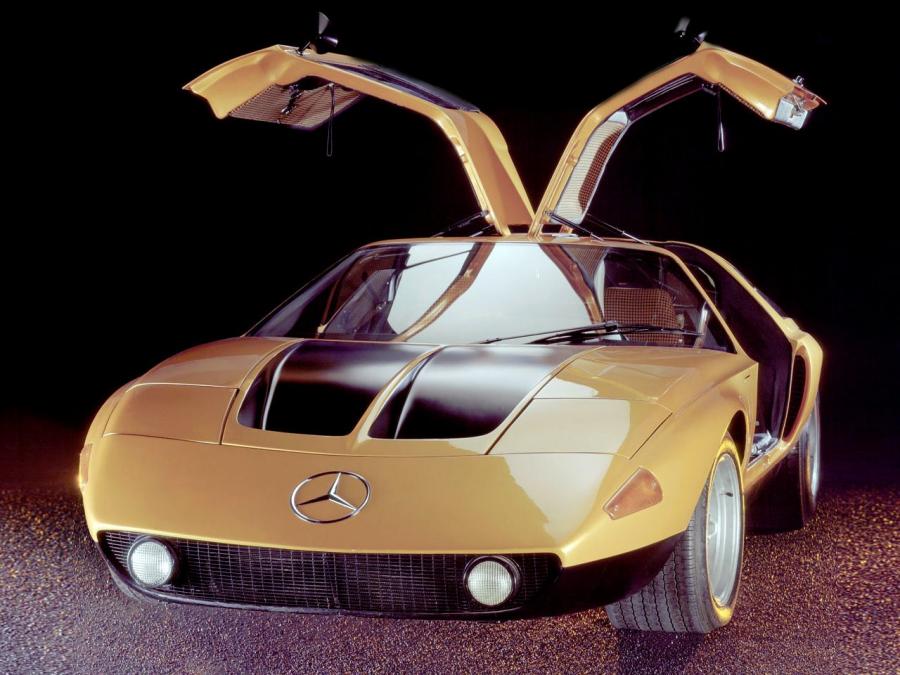  Mercedes-Benz C111-II D Concept 1976 года  (фото 4 из 10)